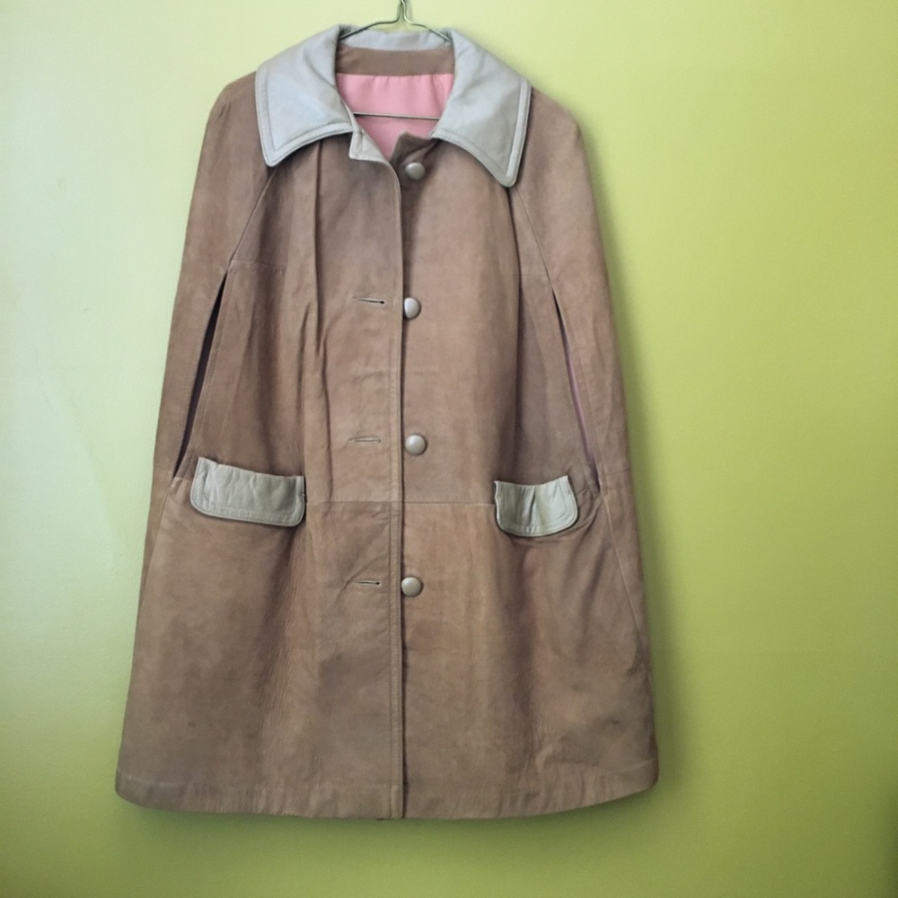 Suede Cape